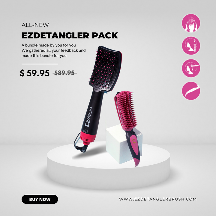 How the EZ Detangler Brush Can Help You Create the Perfect Hairstyle